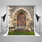 Scenic Backdrops Castle Door Backdrops Brick Wall Background