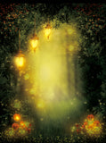 Jungle With Light Backdrop For Photography IBD-24560