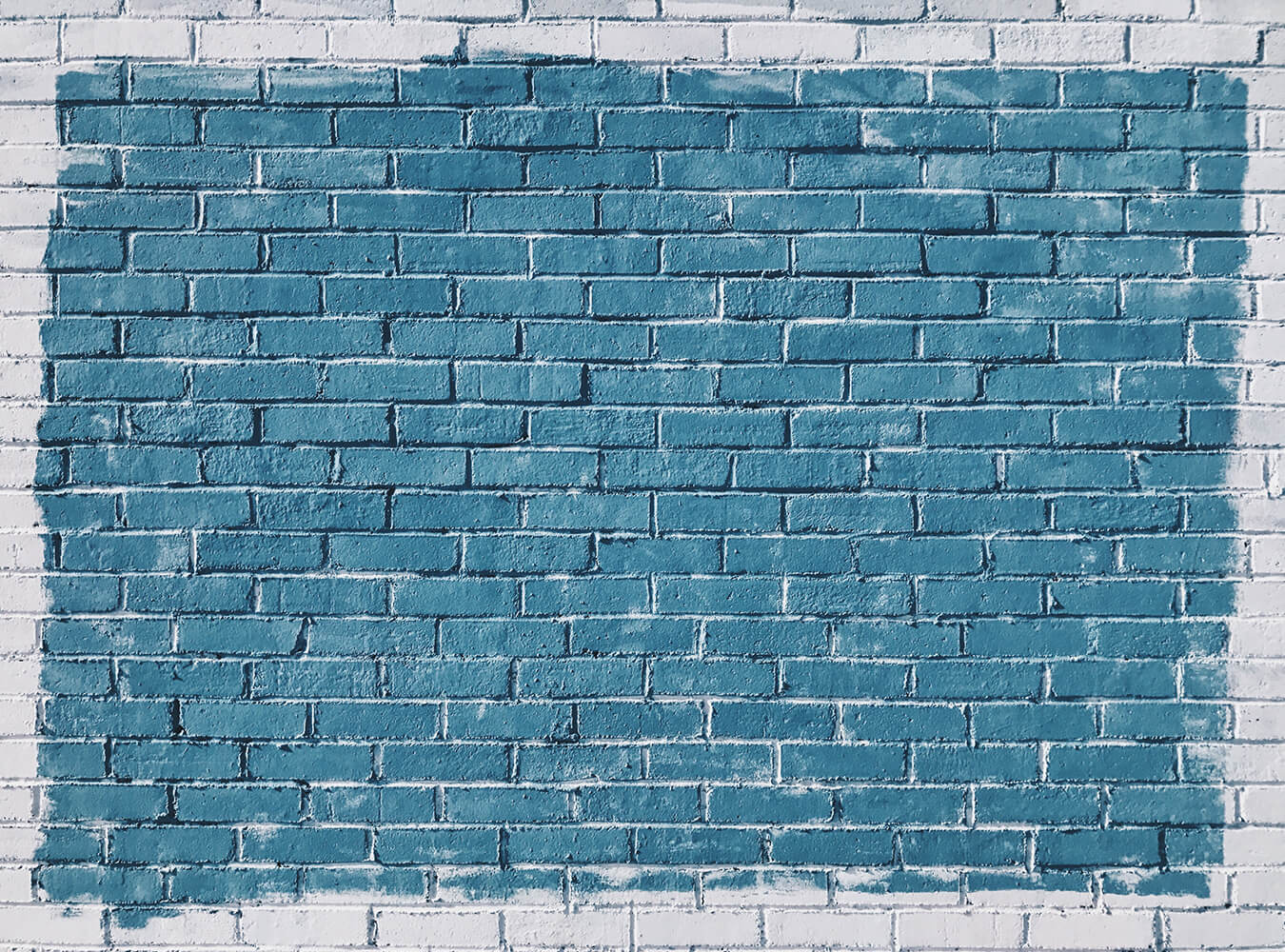 Light Blue Brick Wall Backdrop For Photography IBD-24453