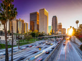 Los Angeles Evening Sunset View Photography Backdrops IBD-24261