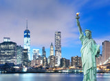 New York City Statue Of Liberty Photography Backdrops IBD-24265