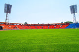 Open Field Green Grass Sports Background Football Field Photo Backdrop IBD-19758