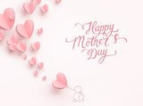 Pink Love Infectious Atmosphere Photography Background Mothers Day Backdrop IBD-20113
