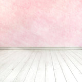 Pink Texture Wood Board Background Figure Photography Backdrop for Girl IBD-19857