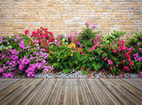 Plant Background in Landscape Floor and Garden Decoration Photography Backdrops IBD-19961