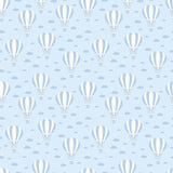 Retro Children Hot Air Balloon Drawing Background Portrait Photography Backdrops IBD-19993 - iBACKDROP-Baby Kid Backdrops, For Photography, Hot Air Balloon Drawing Background, Patterned Backdrops, Photo Background, Photography Background, Portrait Photo Backdrop