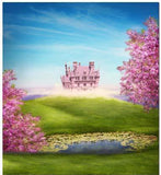 Backdrop by Theme Baby Backdrops Little Boy Background S-1366 - iBACKDROP-castle backdrop, custom photo backdrop, enchanted forest backdrop, jungle backdrop, picture backdrop
