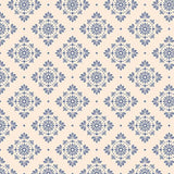 Damask Backdrop Blue Background Vintage Backdrop S-2635 - iBACKDROP