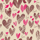 Birds Backdrop Brown Background Hearts Backdrop S-2647 - iBACKDROP