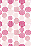 White Backdrop Circles Background Pink Backdrop S-2649