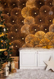 Christmas Photo Backdrop Tree Background Wood flooring Backdrop S-2671