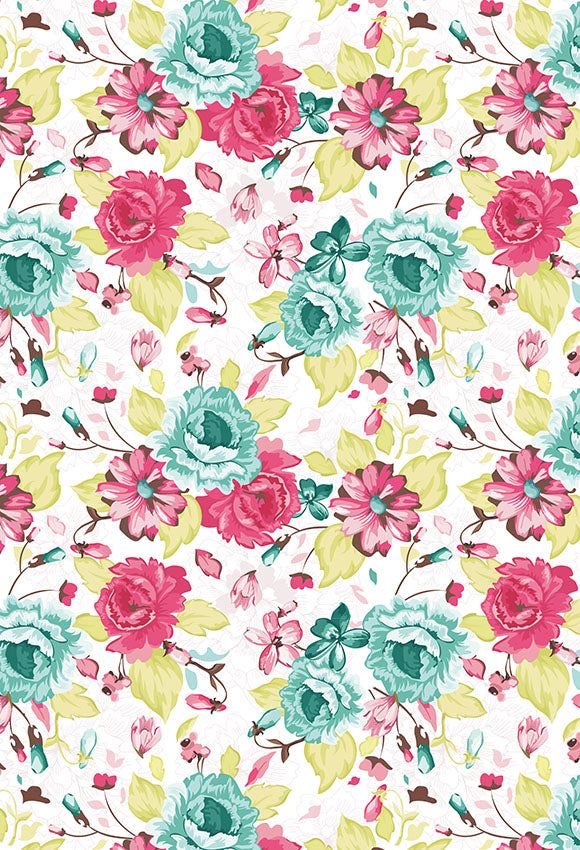 Patterned Backdrops Flower Backgrounds Backdrops Photography S-2686 ...
