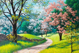 Scenic Backdrops Trees Parks Woodland Backdrops Spring Backgrounds S-2741
