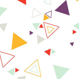 Colorful Backdrops White Backdrop Triangles Backgrounds S-2836