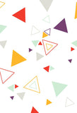 Colorful Backdrops White Backdrop Triangles Backgrounds S-2836