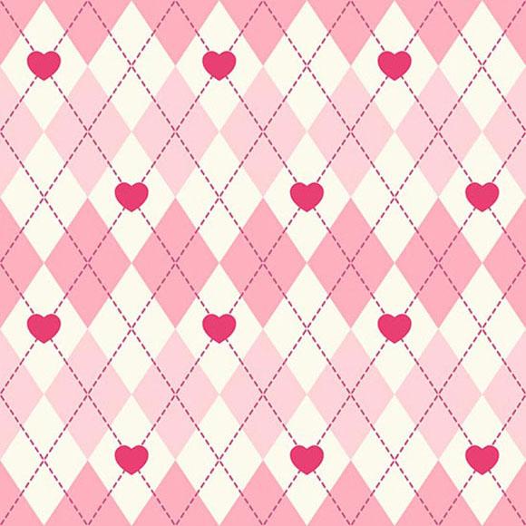 Plaid Backdrop Pink Background S-2845 - iBACKDROP