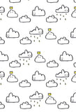 Polka Dot Printed Backdrops Backdrops Clouds S-2872