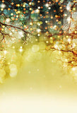 Glitter Patterned Backdrops Trees Backgrounds Yellow Backdrop S-2911