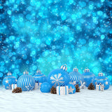 Festival Backdrops Christmas Backdrops Snowflakes Background S-2926