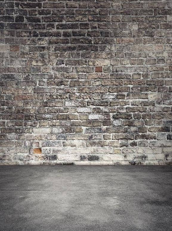 Brick Wall Backdrops Exhibit Backgrounds Personalized Backdrop S-2966 size:1.5x2