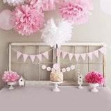 Headboard Background Flowers Backdrops Pink Background S-3024