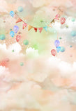 Themed Patterned Backgrounds Balloon Backdrop S-3042