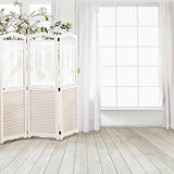 Window Backdrops Scenic Backdrops White Background Floor S-3044 - iBACKDROP