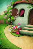 Baby Backdrops Cartoon Fairytale Backdrops Forest Background S-3074
