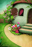 Baby Backdrops Cartoon Fairytale Backdrops Forest Background S-3074 - iBACKDROP-Baby Backdrop, Baby Dream Backdrops, Baby Kid Backdrops, Backdrops, Cartoon Fairytale Backdrops