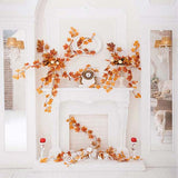 Season Backdrops Autumn Backdrops Maple Leaf Background S-3079