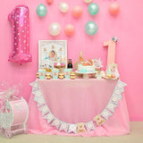 Baby Backdrops Food Backdrops Cake Background Bunting on Wall S-3140 - iBACKDROP-Baby Kid Backdrops, Cake Backdrop, Cake Backdrops, Food Backdrops, Party Backdrop
