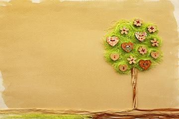 Simple Fairytale Apple Tree Children Background Portrait Photography Backdrops IBD-19653