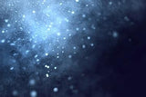 Snow in the  Night and Winter Background Photography Backdrop IBD-19616