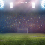 Spotlight Audience Event Background Football Goal Field Photography Backdrop IBD-19759