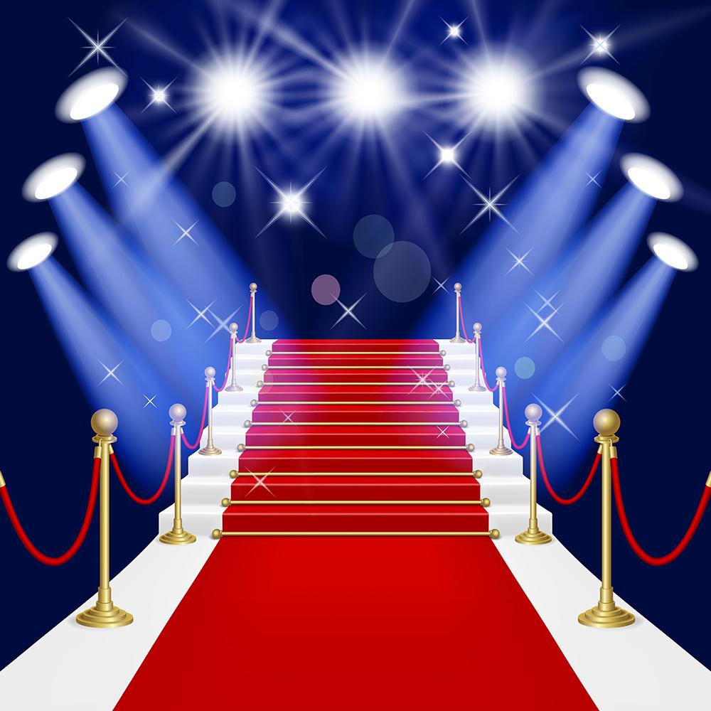 Stage Backdrop Red Carpet Light Background Event IBD-19434
