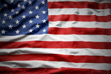 Symbol of USA Patriotic Background Flying American Flag Backdrop for Photography IBD-19743