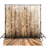 Patterned Backdrops Glitter Patterned Background Wood Backdrop WY00024