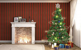 Warm Stove and Christmas Tree Background Festival Backdrops for Home Decor IBD-19224