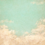 White Cloud and Blue Sky Texture Abstract Artistic Conception Background Fashion Photo Backdrops IBD-19868