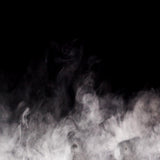 White Smoke Black Background Abstract Textured Backdrops IBD-19473