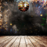 Wood Floor Background Dance Music Ball Atmosphere Portrait Photo Backdrop IBD-19752