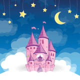 Kid Backdrops Cartoon Fairytale Background Castle Backdrop YY00141-E