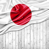 Bunting Backdrops Wood Backdrop Japanese Flag Background YY00647-E