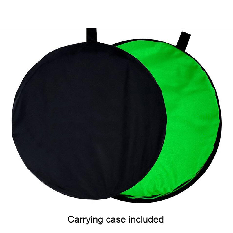 Double-sided Green/Blue Collapsible Backdrop 5'W(1.5m)x6.5'H(2.0m) IBD-ZC02