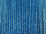 Blue Sequins Backdrop Sequin Fabric Mermaid Sequin Fabric IBD-24139 (With Pocket) - iBACKDROP-blue sequins, mermaid sequin fabric, reversible sequin fabric, sequin fabric, stretchy sequin fabric