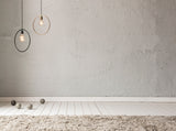 Chandelier And Grey Brick Wall Photography Backdrops IBD-24235