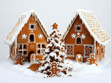 Christmas Gingerbread Houses Decoration Party Photo Backdrop IBD-24192 - iBACKDROP-cartoon, chr, chri, chris, christ, christm, Christmas Backdrops, Christmas Background, decor, ging, ginge, ginger, ginger bread, ginger bread house, gingerbread, gingerbread house, New Arrivals, photography backdrops