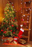 Christmas Indoor Decoration Background Christmas Backdrop For Portrait Photography IBD-P19195
