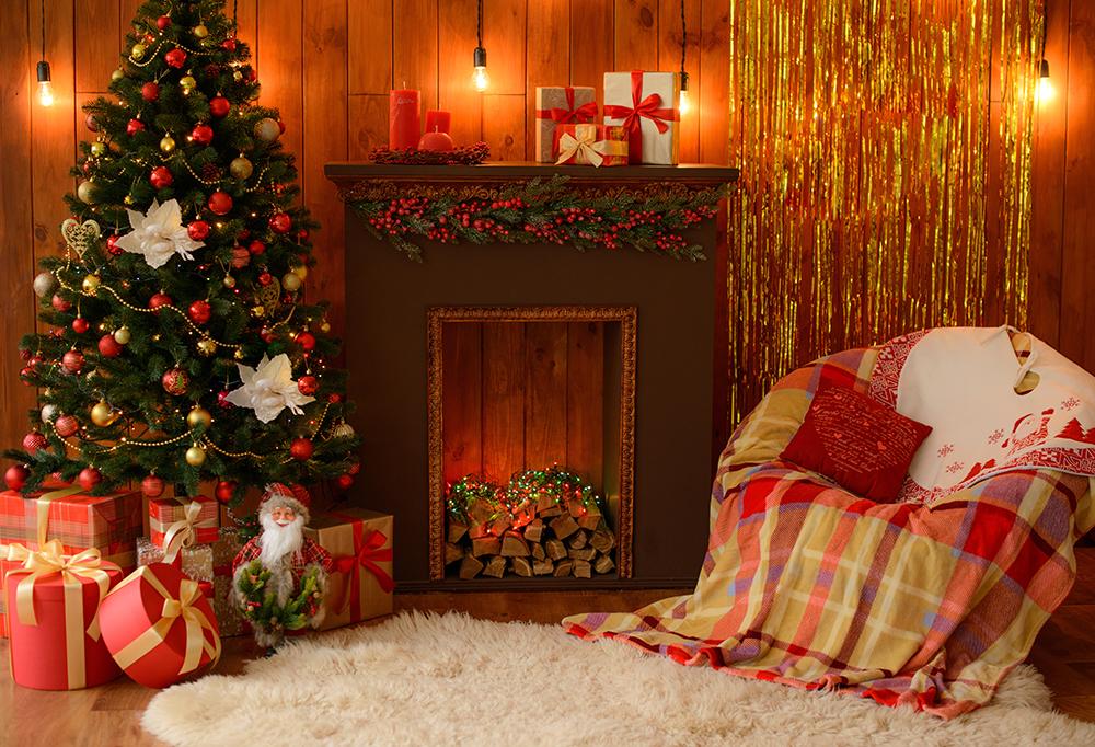 Christmas Tapestry Background Merry Christmas Backdrops Photography Backdrops IBD-H19192
