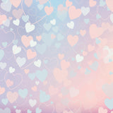 Colorful Hears Background For Valentine'S Day Photography IBD-24430
